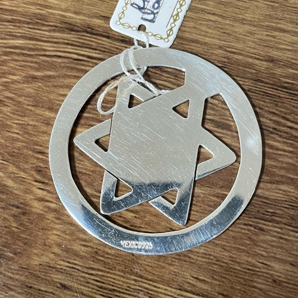 Sterling Silver Star of David Money Clip